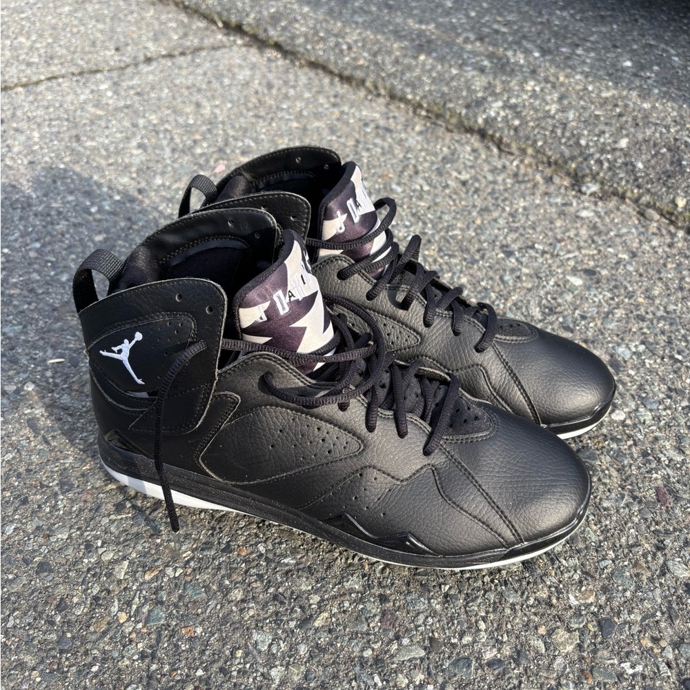 Jordan 7 Black Men's Baseball Cleats Metal Spikes nike slowpitch
